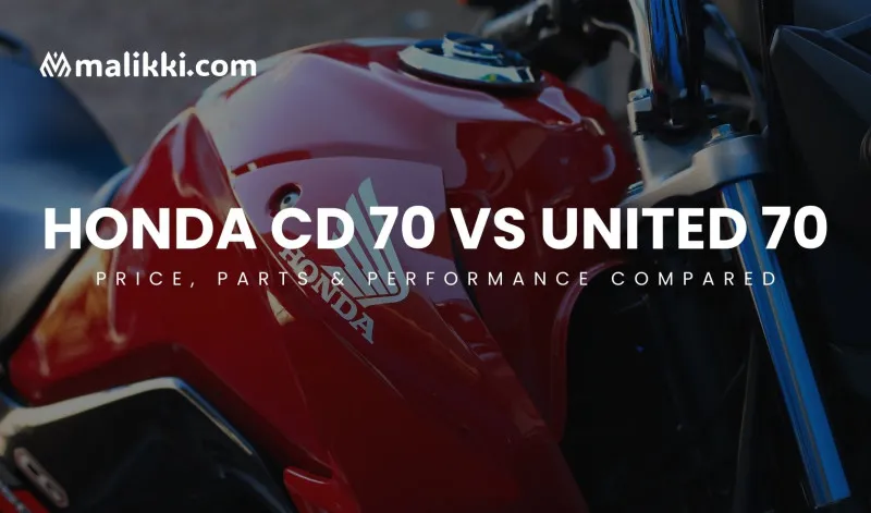 Honda CD 70 vs United 70 – Price, Parts & Performance Compared