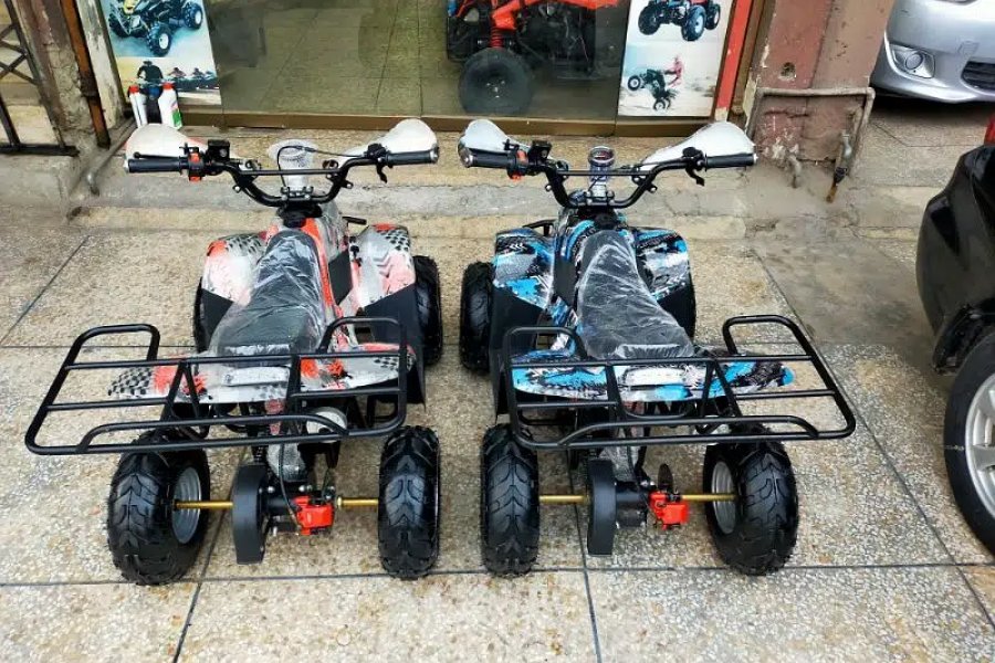 Suitable for 5 To 12 years Atv Quad 4 Wheels Bike Deliver In All Pak