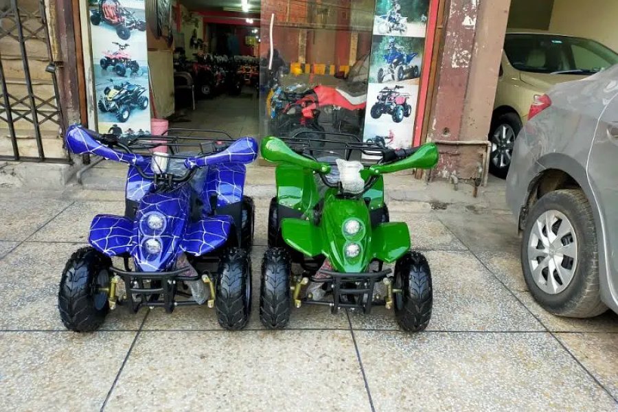 Suitable for 5 To 12 years Atv Quad 4 Wheels Bike Deliver In All Pak