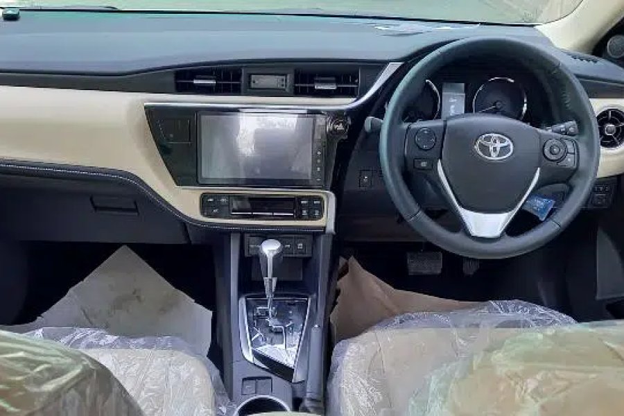 TOYOTA COROLLA GRANDE 1.8 CVT X (SUPER WHITE WITH BEIGE) (2023) (ZERO) Khanewal Road, Multan