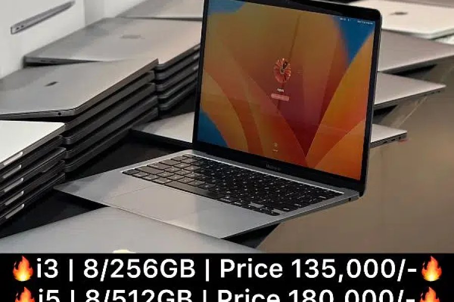 MacBook Air 2018 to 2020 2021 M1 M2 M3 Eden Villas, Lahore