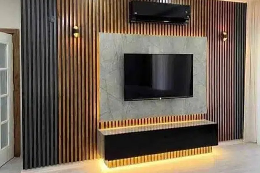 Wpc Media Wall panel |wooden wook | kitchen cabinet Saddar, Rawalpindi
