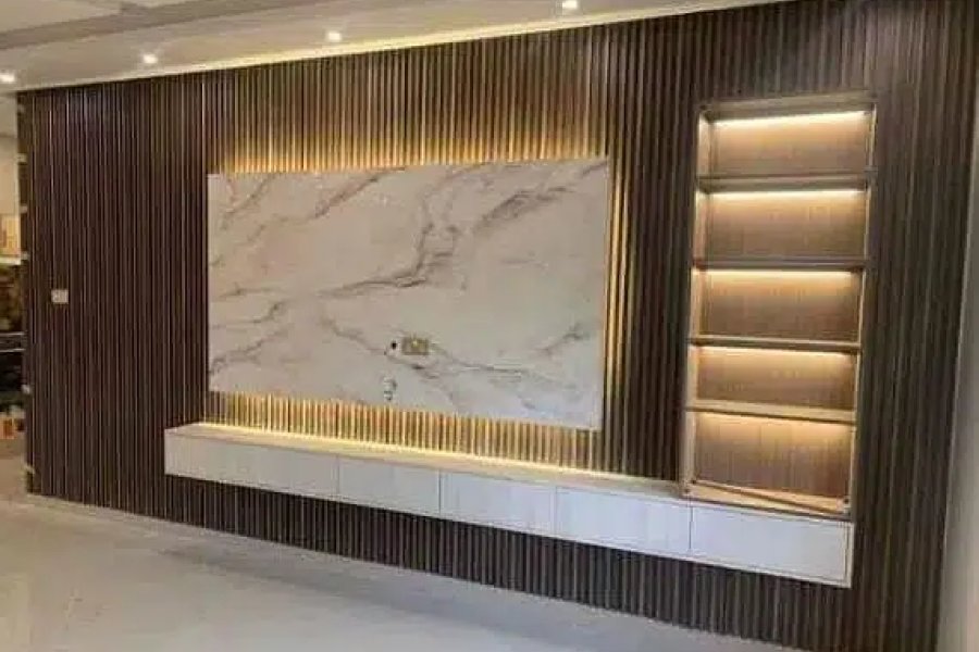 Wpc Media Wall panel |wooden wook | kitchen cabinet Saddar, Rawalpindi