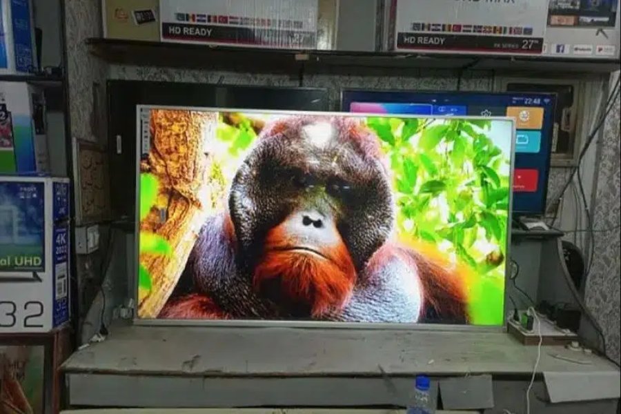 55 INCH ANDROID LED 4K IPS NEW MODEL 4K UHD 03221257237 Garden Town, Lahore