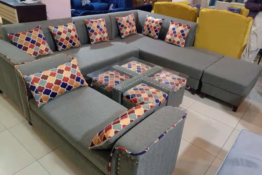 Lshape sofa/7seater/Sofa set/corner sofa set/seven seater/sofa cum bed PWD Housing Scheme, Islamabad