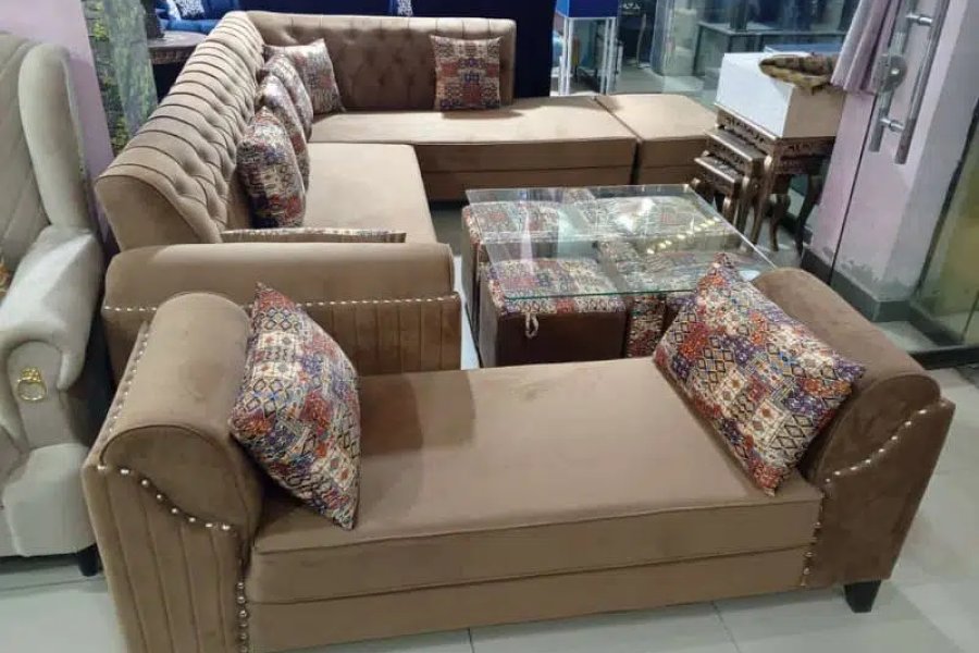 Lshape sofa/7seater/Sofa set/corner sofa set/seven seater/sofa cum bed PWD Housing Scheme, Islamabad