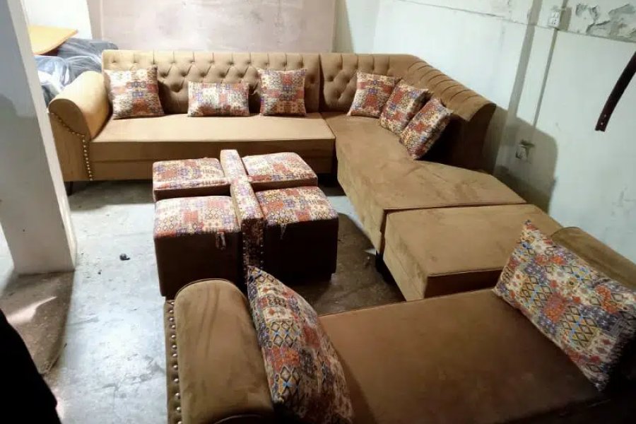 Lshape sofa/7seater/Sofa set/corner sofa set/seven seater/sofa cum bed PWD Housing Scheme, Islamabad