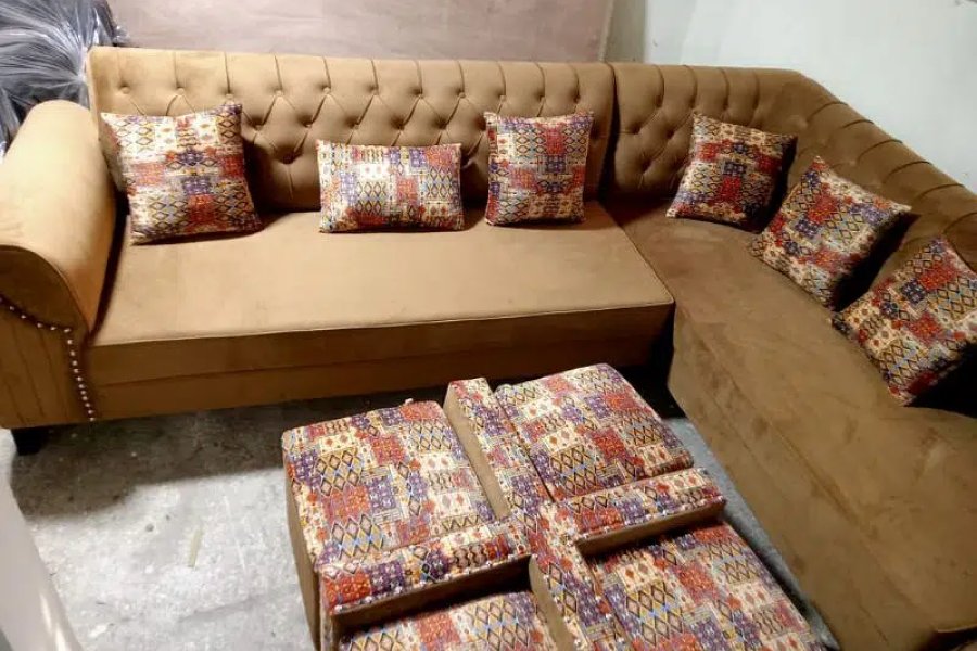 Lshape sofa/7seater/Sofa set/corner sofa set/seven seater/sofa cum bed PWD Housing Scheme, Islamabad
