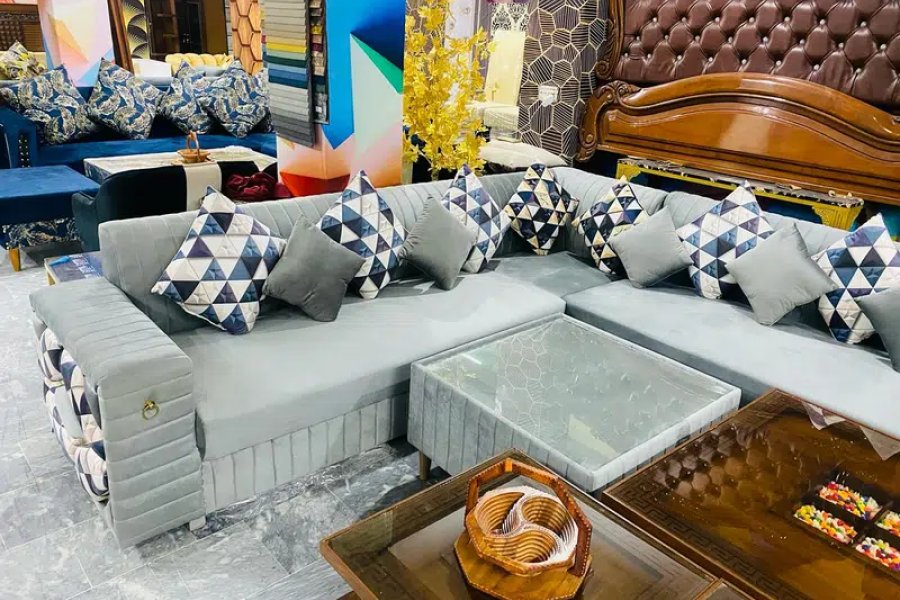 Lshape sofa/7seater/Sofa set/corner sofa set/seven seater/sofa cum bed Satellite Town, Rawalpindi