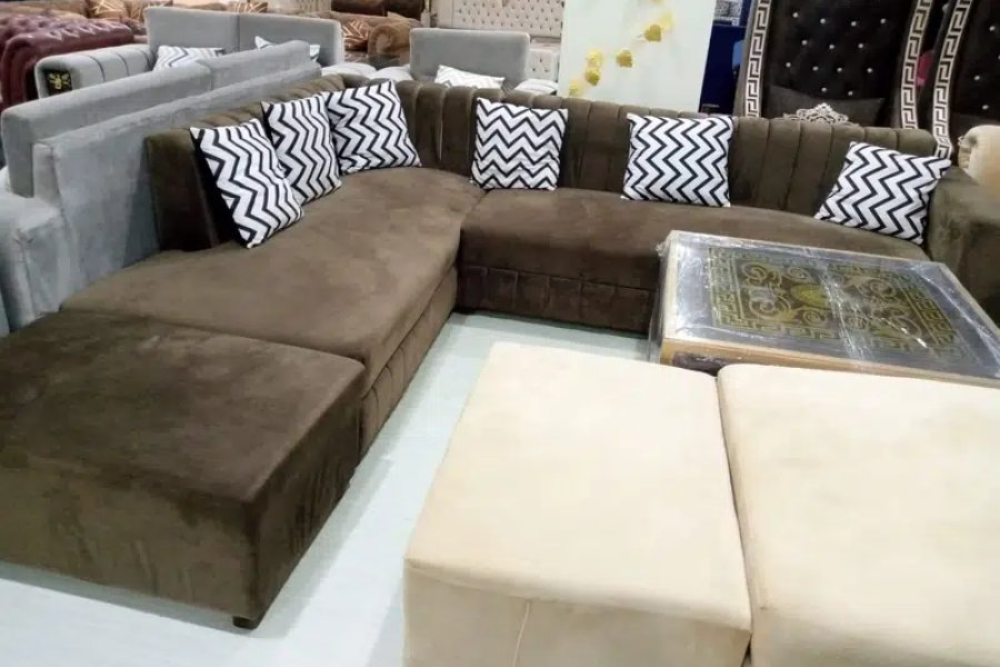 Lshape sofa/7seater/Sofa set/corner sofa set/seven seater/sofa cum bed Golra Mor, Islamabad