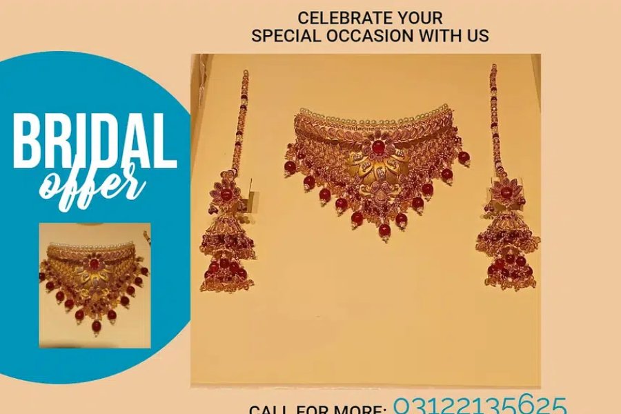 gold locket / gold chain for women /gold jewelry / gold set for sale Scheme 33, Karachi