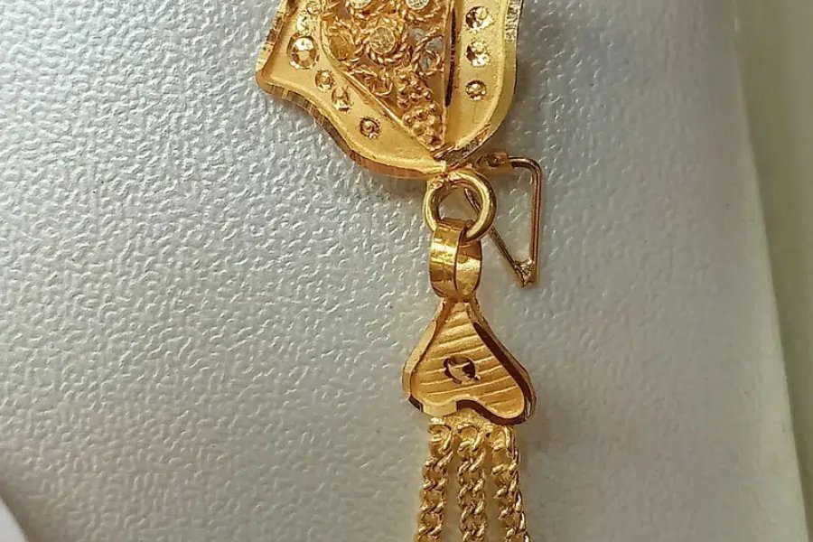 Gold / gold bangles gold bracelet /jewellery silver set for sale Clifton, Karachi