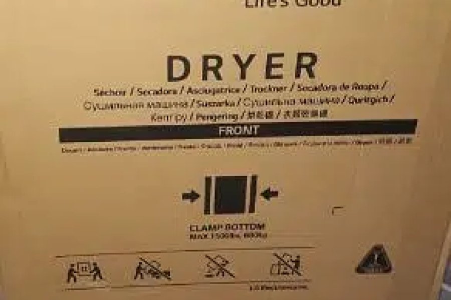 LG DRYER 9KG FULLY AUTOMATIC IMPORTED DHA Phase 8, Lahore
