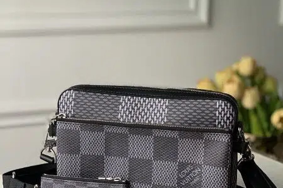 Branded LV Trio Messenger Crossbody Bags with Complete Box DHA Phase 1, Karachi