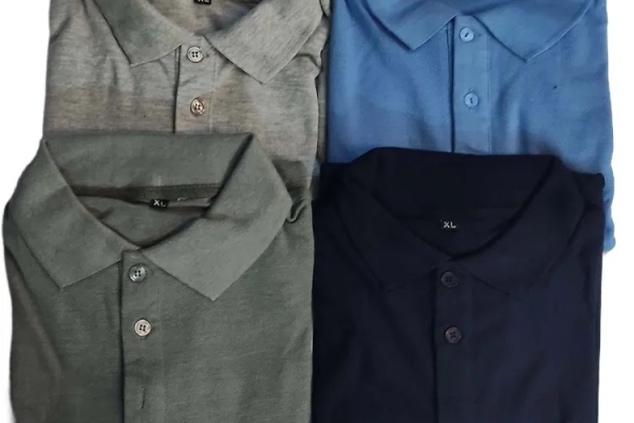 Men Pique Polo Shirt-0