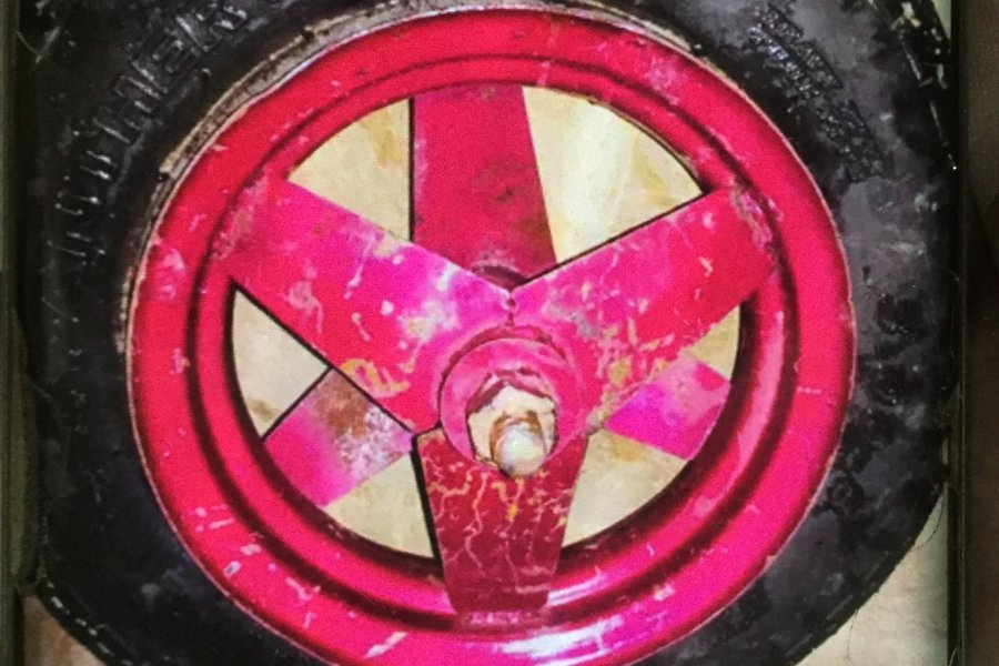 New tyre tube with rims for big trally uses for heavy working