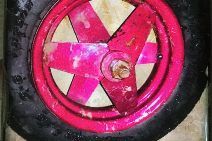 New tyre tube with rims for big trally uses for heavy working