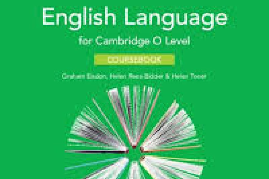 Cambridge English Language for O level Course Book by Graham Elsdon