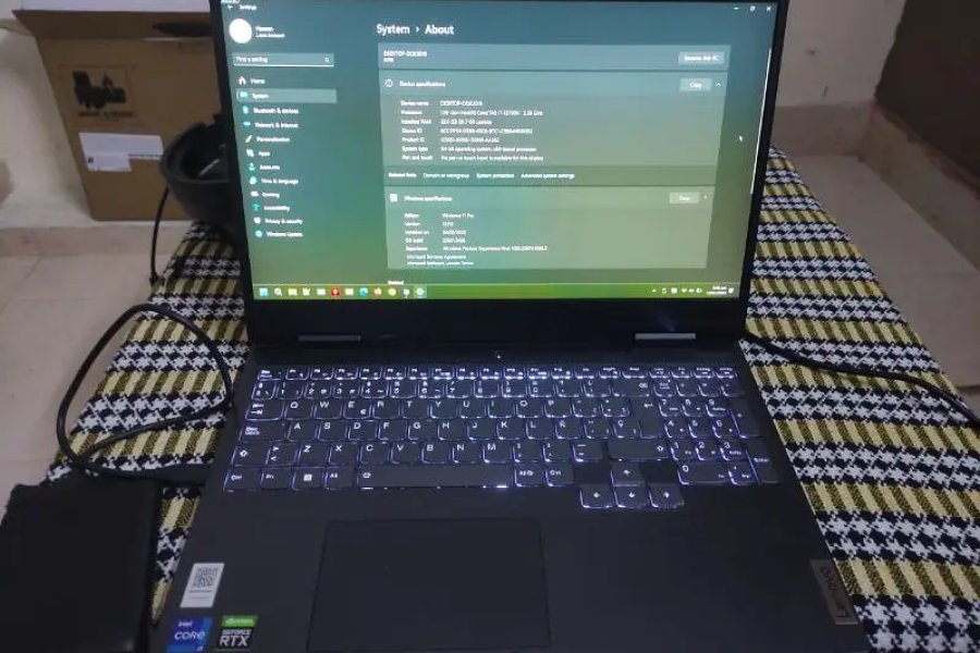 Gaming Laptop LOQ i7 12th gen 32gb 512ssd Nvidia RTX 3060 15&quot; 165hz-0