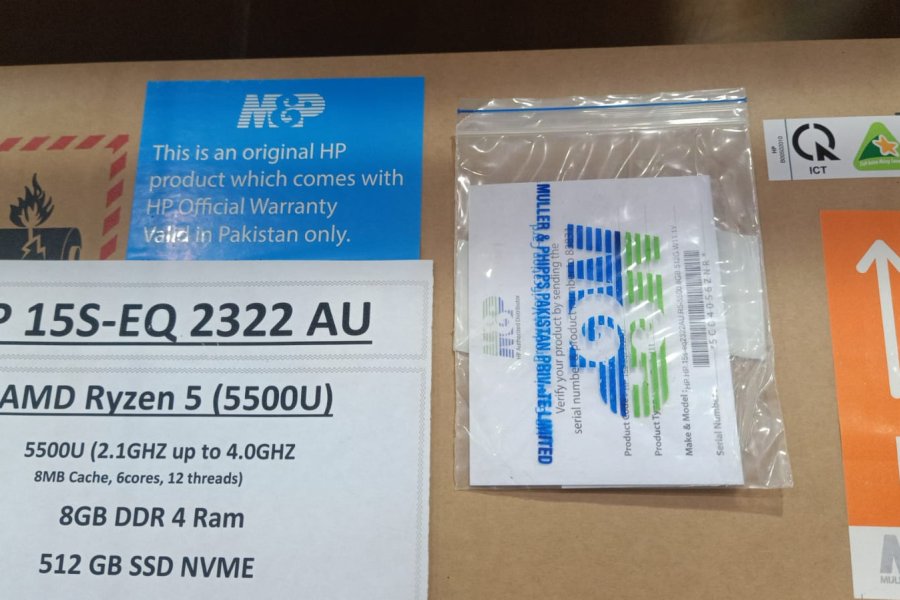 HP 15S-EQ 2322 AU   Laptop  by A TECH MALL SADDAR RAWALPINDI