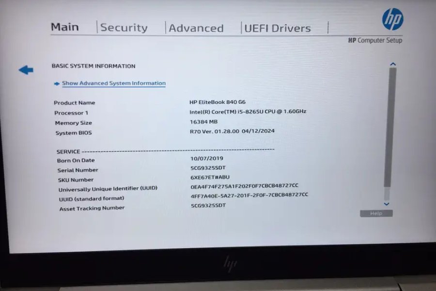 HP Elitebook 840 G6 Core i5 8th Gen / Laptop for sale