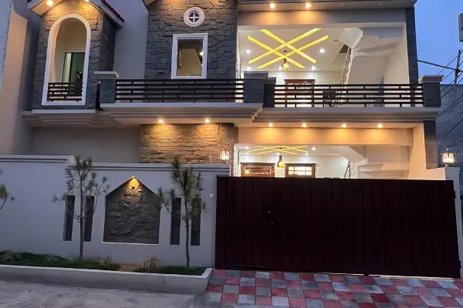 Brand New Triple Storey House For Sale Prime Location Paris City F Block.