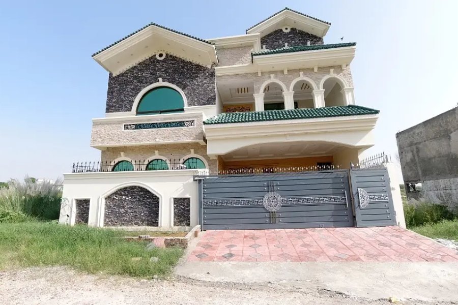 10 Marla Double Unit House. For Sale in Gulshan e Sehat. E-18 Islamabad.
