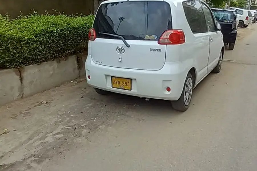Toyota Porte 2006 2012 registration first owner