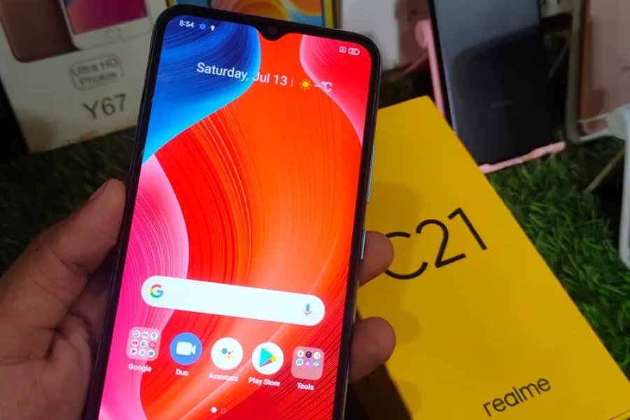 Realme C21 4gb Ram 64gb Storage With Box-0