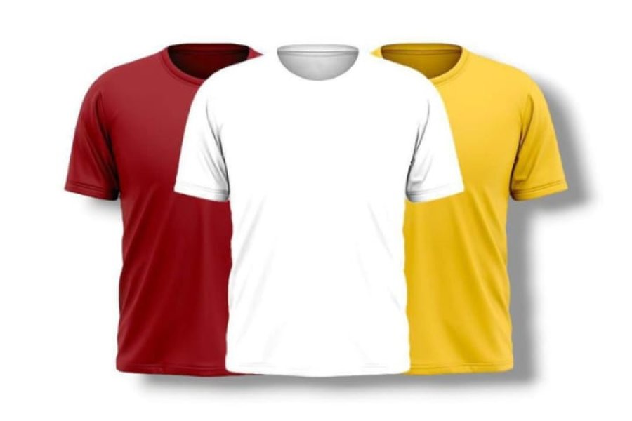 Men T-Shirt 3 in 1 Pack ( Multiple Sizes , Colors)-0