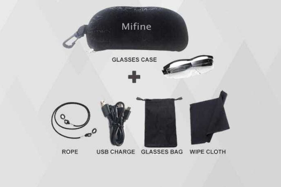 Electric Magnifier  Reading Glasses