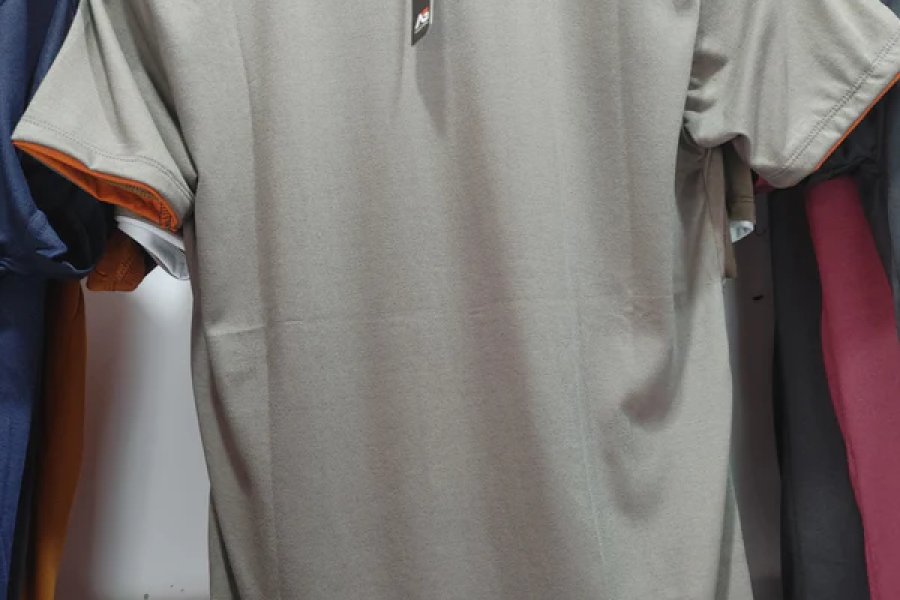 Men Grey Printed T Shirt by Kragnify