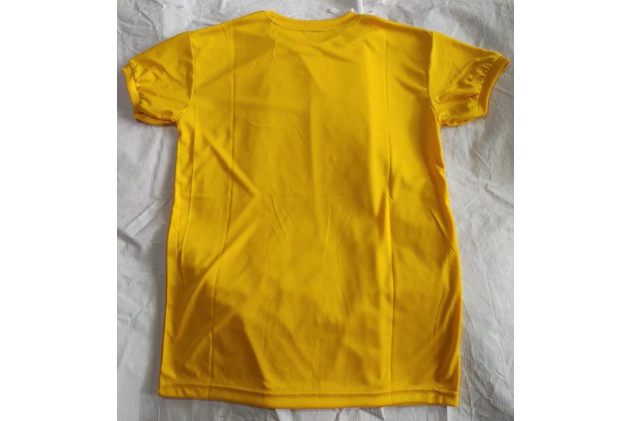 Men &quot; Addidas Logo&quot; Yellow  T Shirt by Kragnify