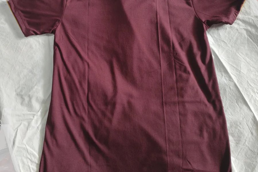 Men &quot;Calvin Klein&quot; Maroon T Shirt by Kragnify