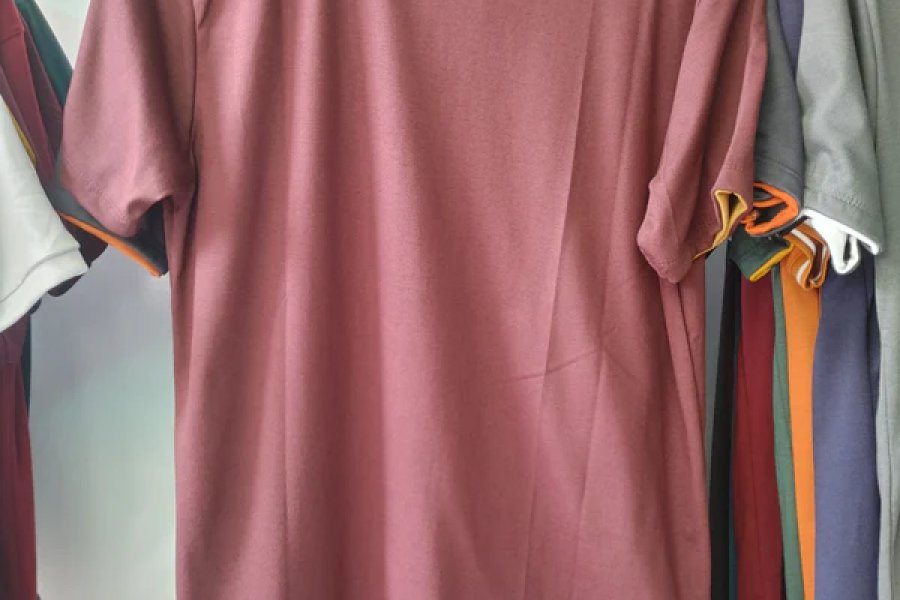 Men &quot;Calvin Klein&quot; Maroon T Shirt by Kragnify