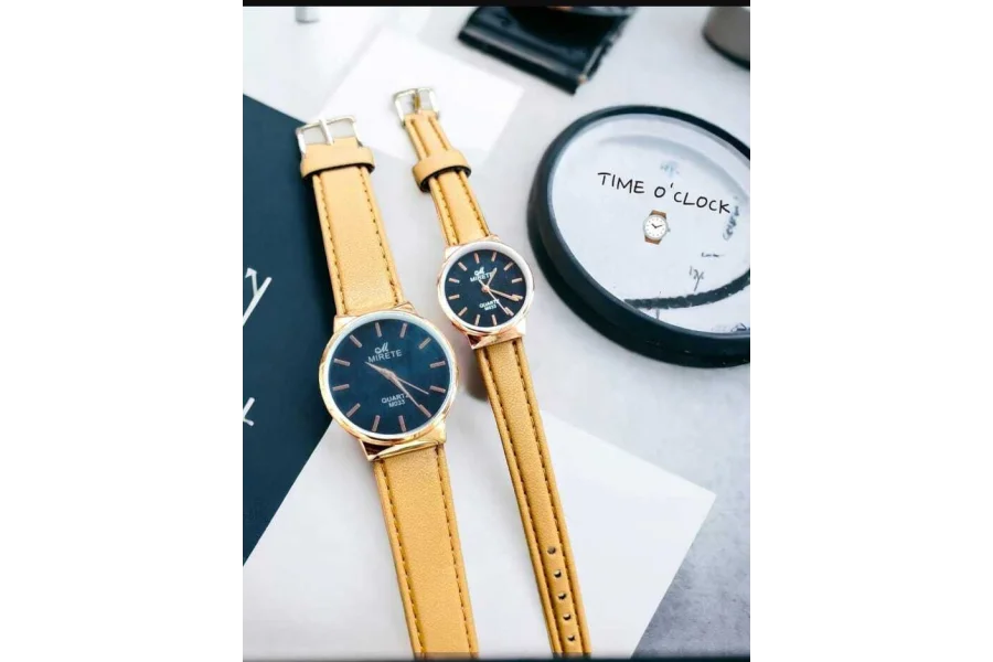 Quartz Couple Matching Watches ( 2 in 1) Women + Men (2 Watches)-0