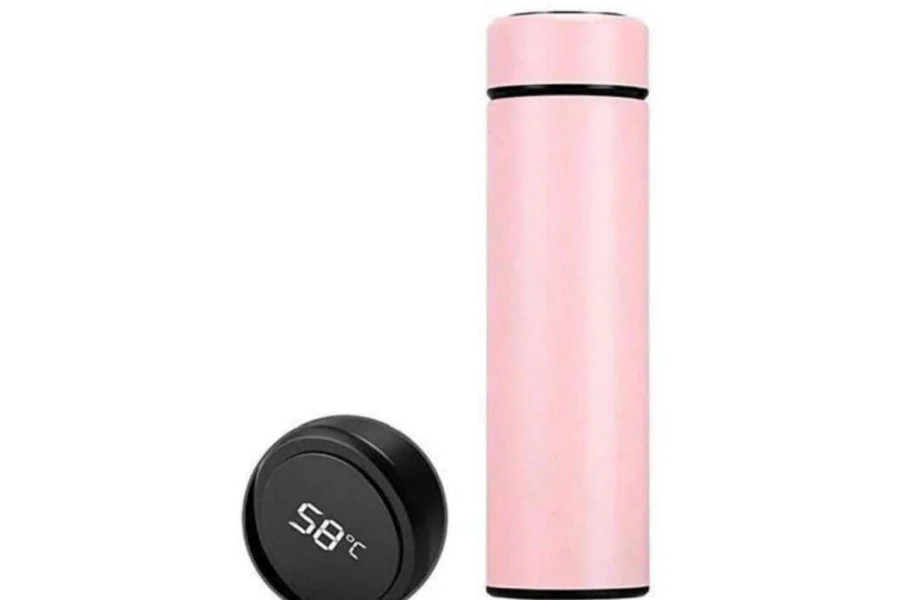 Digital Temperature Displaying Bottle Stainless Steel-0
