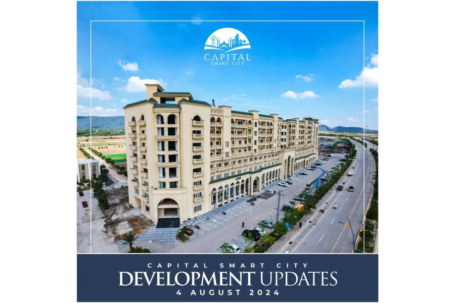 capital smart city residential plots on installment