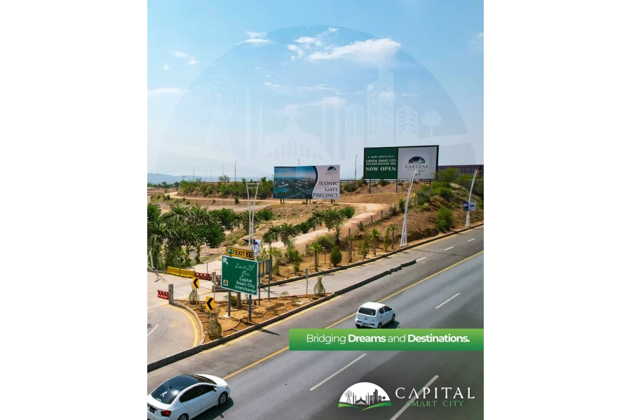 capital smart city residential plots on installment