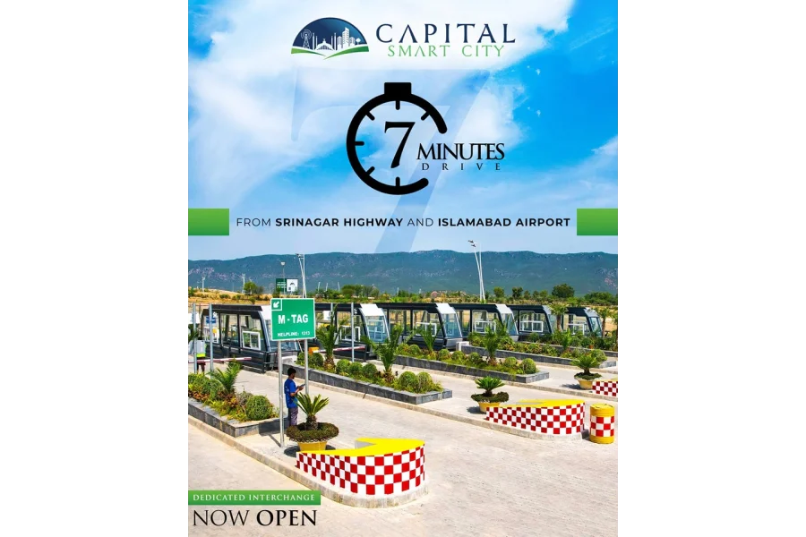 capital smart city residential plots on installment