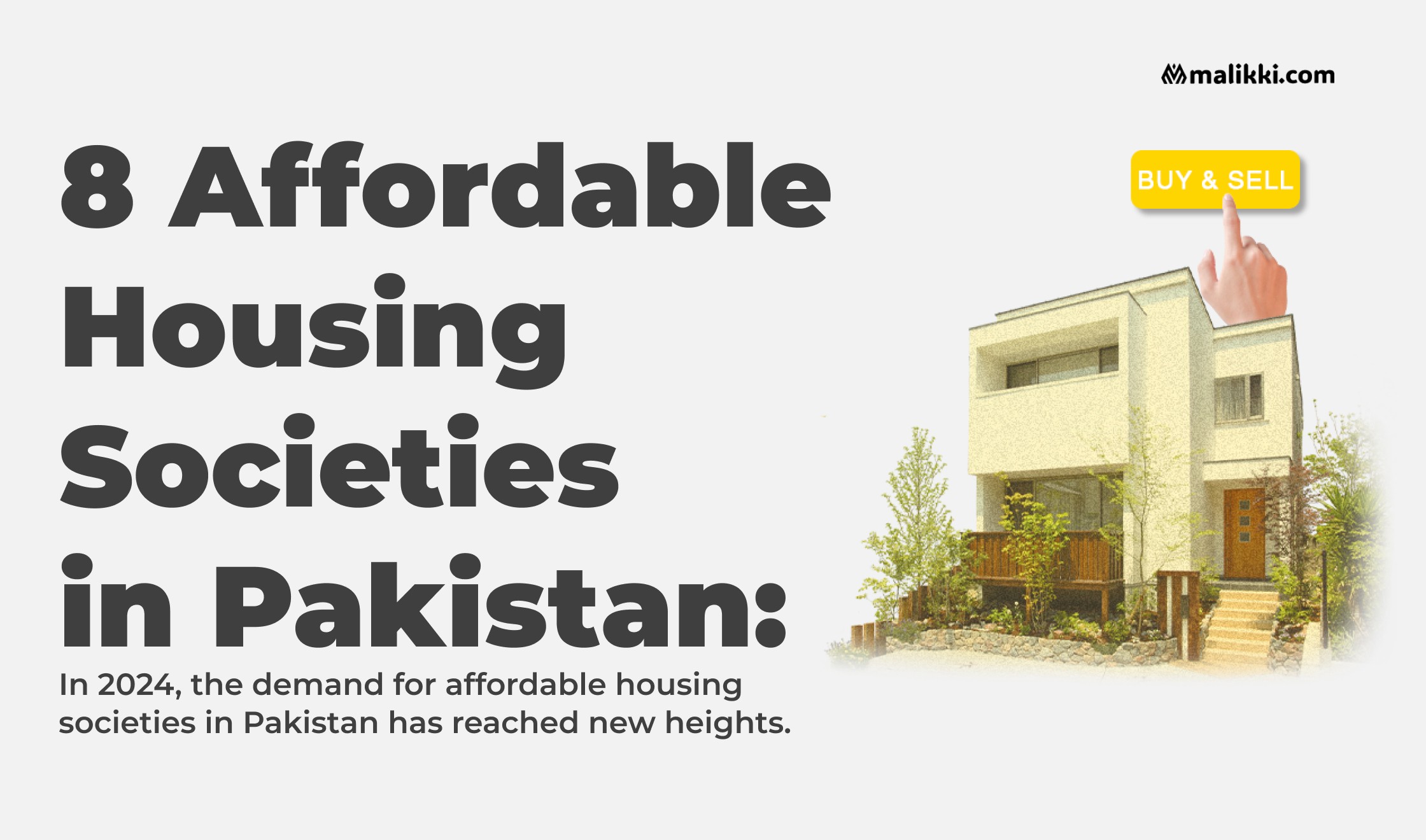 8 Best Affordable Housing Societes in Pakistan 2024?