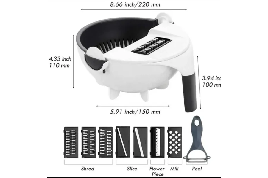 9 in 1 Bowl Cutter ( Best Kitchen Product for Multipurpose)-0