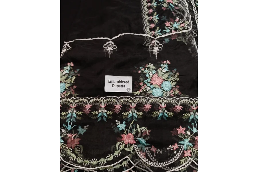 Saira Shakira By Crimson  Luxury lawn Collection - Black