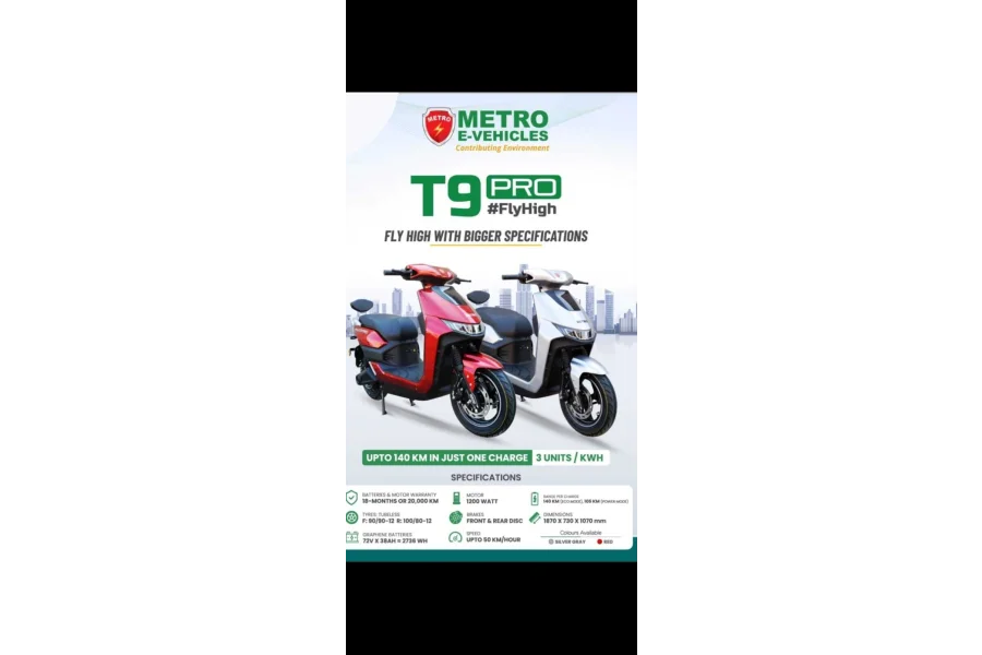 T9 PRO METRO E-VEHICLE