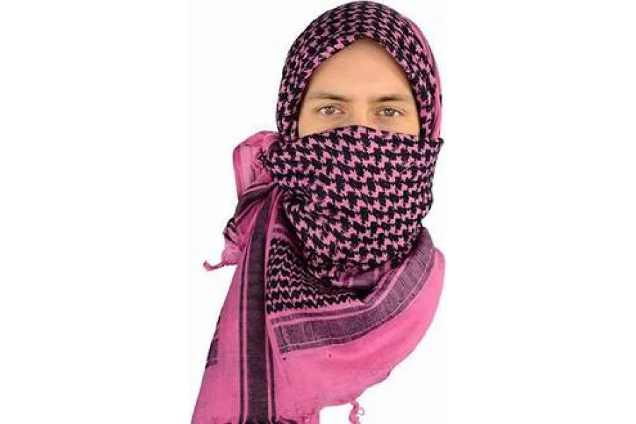 SHEMAGH SCARVES FOR MEN (Available in all color & custom designs)