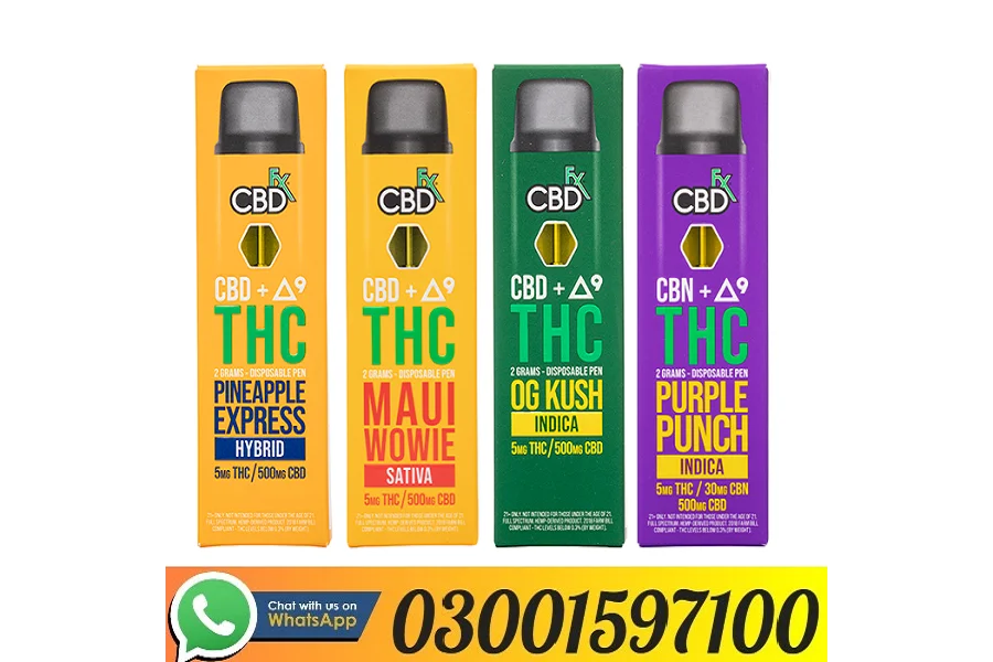 CBDfx 2 Gram Disposable Vape Price In Pakistan - 03001597100