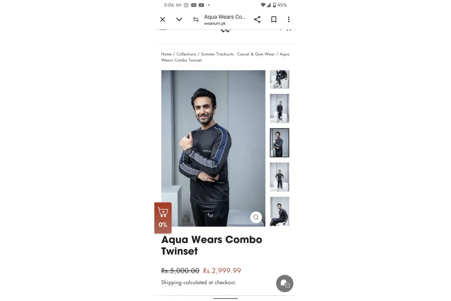 Wearium Tracksuit Brandnew