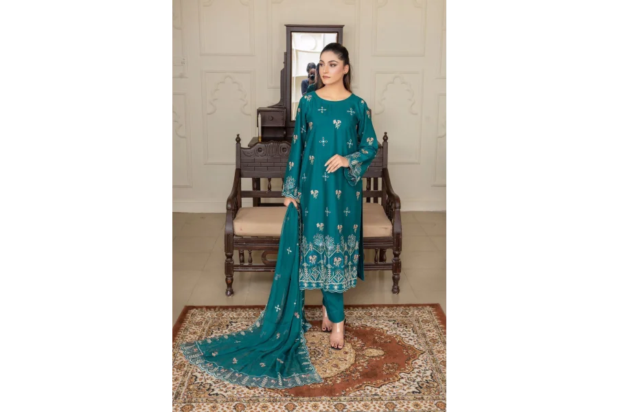 AYRA EMB اوریجنل برانڈ مڈ ونٹر کاٹن (متعدد رنگ)-0