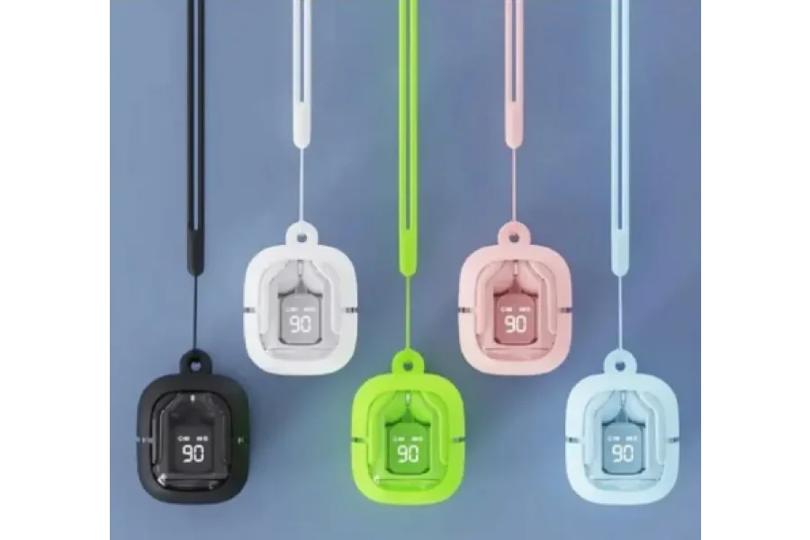 Original Air-31 Transparent blurtooth + Protective Case + LanYard