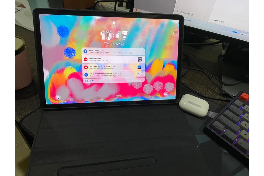 Samsung S7 FE Edition with BOX,PEN and a Good Quality COVER.